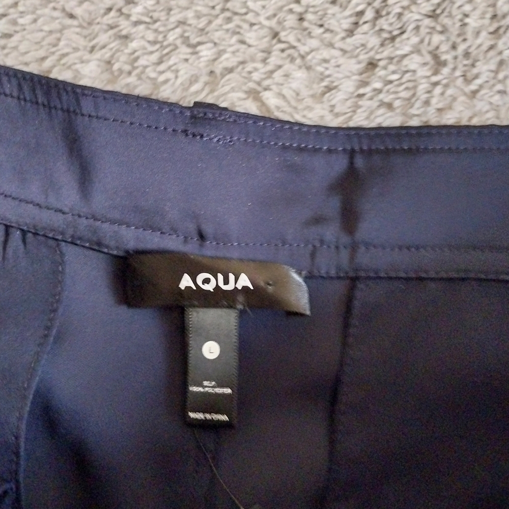 Womens satin jogger pants